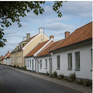 Redaktionell illustration till Boende i Borgholm