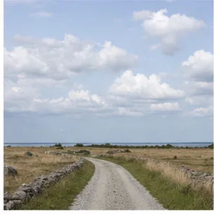 Redaktionell illustration till Ottenby på Öland