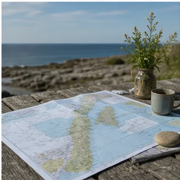 Redaktionell illustration till Bästa tiden att åka till Öland