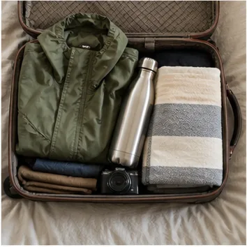 Redaktionell illustration till Packlista för Öland